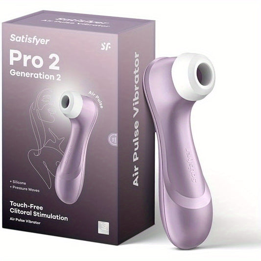 Satisfyr Pro 2 Limited Edition Purple Sensory Air Vibrator – Premium Adult Toy for Women | Sucking Clitoral Stimulator | Vibrating Pleasure Device with Rechargeable Lithium Battery | Exclusive Colors for Striking Gift Presentation, Vibrator