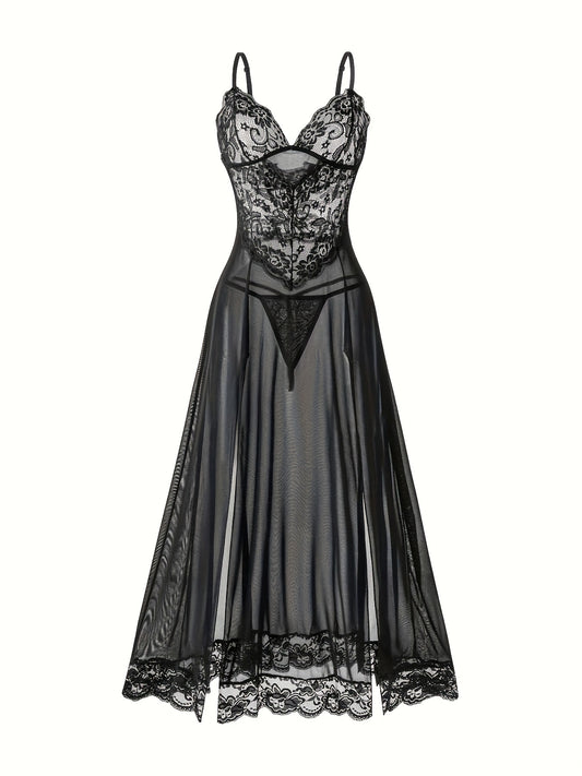 Ladies' Long Nightgown Set