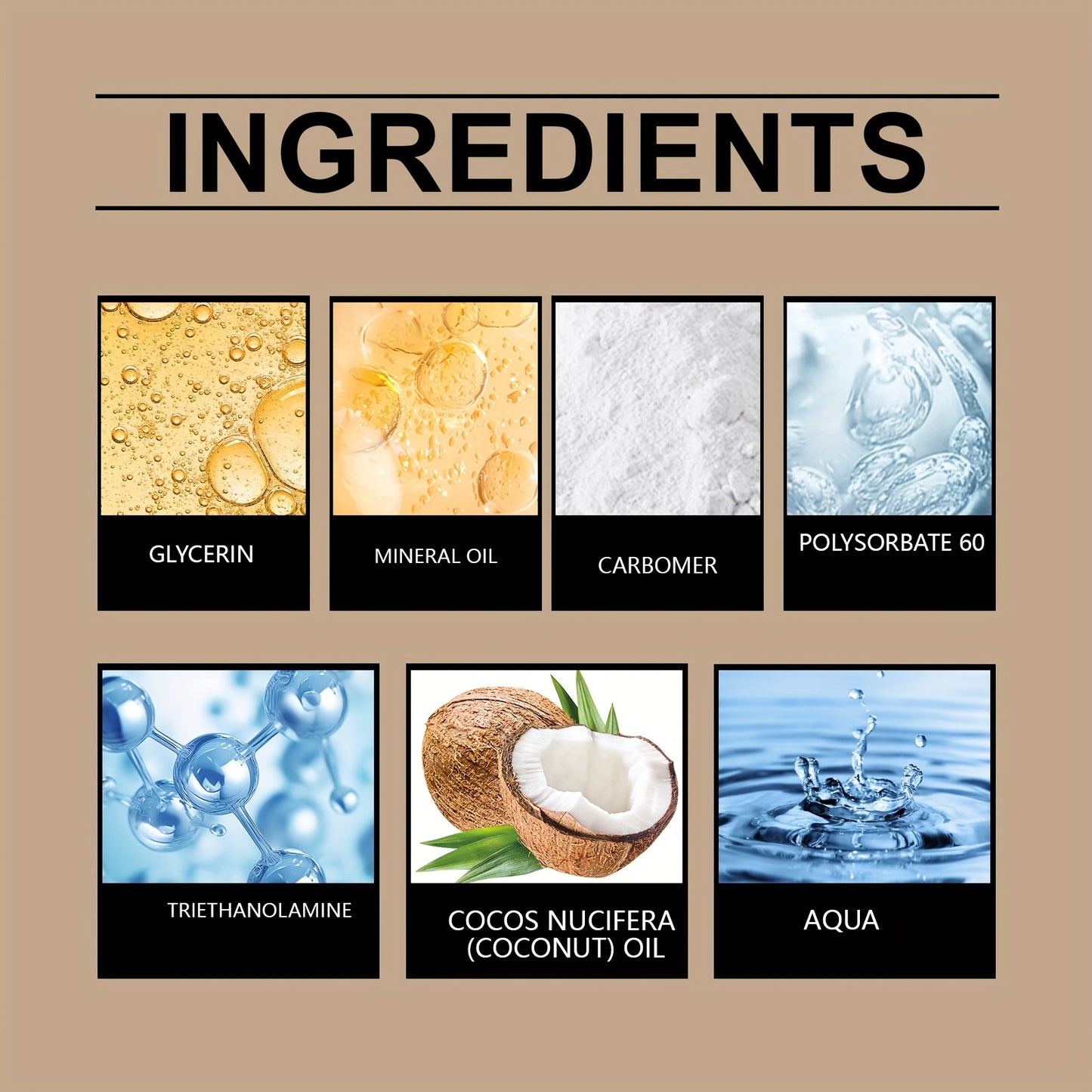 Coconut-Scented Sunless Tanner, Moisturizing And Non-Drying, Gives a Bronzed Glow, Lightweight Texture That Absorbs Quickly, Perfect for Summer Outdoor Beach Sunbathing.