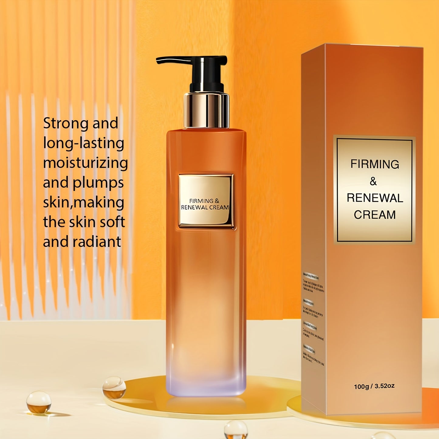 Body Firming Cream, Thigh & Arm Care Balm, Butt Butter 3pcs Set - Light Beige Moisturizing Cream with Caffeine, Jojoba Oil & Vitamin E for All Light Beige Types